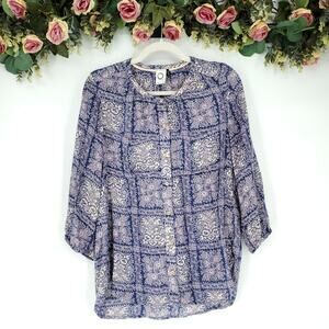 Anthropologie Akemi + Kin Coconino Bohemian Top